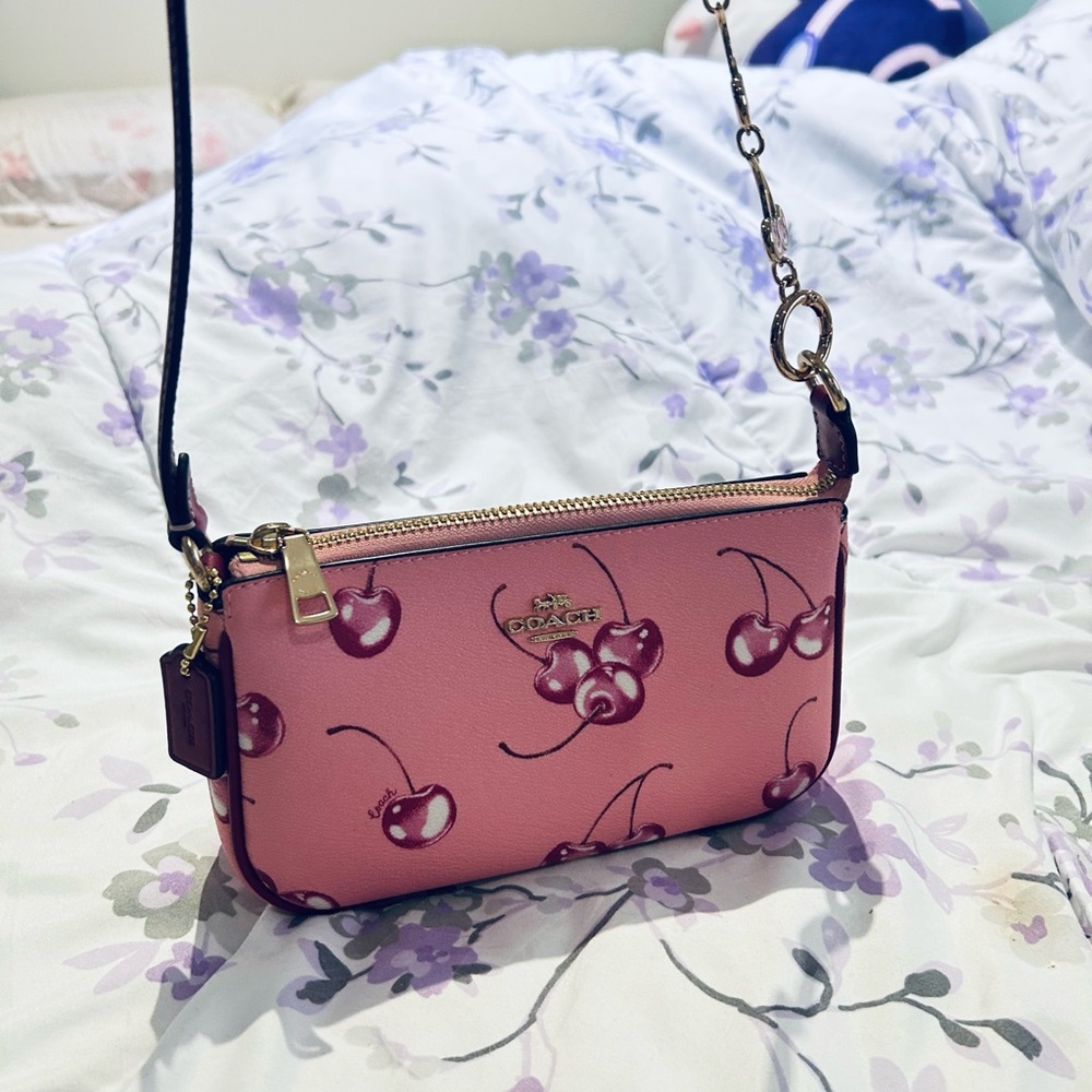 Coach Pink Cherry shoulder Bag